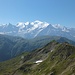 Mont Blanc et Aiguillette des Houches