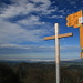 Summit cross at the top of Zurich