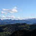 Panorama from Schnebelhorn: Looking towards Alpstein and Churfirsten