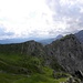 Abstieg ins Karlahn, am Fusse des Soleck,2221m.