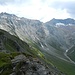 Beide Gipfel vereint auf einem Foto, links Piz Turba, rechts Piz Piot