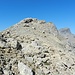 Der Gipfel vom Piz Tuf, links der kleine Steinmann mit Gipfelbuch (von uns!!) rechts der grosse, markannte Steinmann von weitem sichtbar