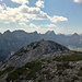 Blick vom Gamsjoch zur Karwendelhauptkette