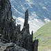 Felszacken am Westgrat des Gross Muttenhorns – muss nicht überschritten werden :-)