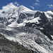 Der Piz Roseg von der Tschierva Hütte