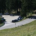 Der einsame Parkplatz am Berninapass