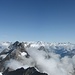 Blick nach Norden auf die Berner Alpen