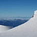 In weiter Ferne, der gewaltige Monte Viso ( 3841m )