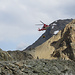 Ausflug zweier Alpinisten aus dem mittleren Pfeiler des Piz Palü - beide wohl auf!