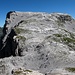 Das Rätschenhorn (2703m) - der höchste Punkt der Tour und ein gigantischer Kalk-Klotz