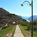 Weg vom Monte Brè zu Brè Dorf