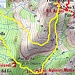 In giallo il ns. percorso (all'incirca) ad anello dalla Capanna Alpinisti Monzesi in poi.