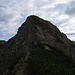 am W-Grat des Geißalphorn - die Felsstufe in Bildmitte ist mit Seilen und einer Leiter gesichert