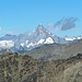 Aus der Ferne grüsst das Bietschhorn.