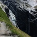Die Gletscherzunge vom Oberen Grindelwaldgletscher reicht in einer tiefen Schlucht bis auf 1400m hinunter. Der Gletscher ist somit einer der am weitesten herabreichenden Eisfelder der Alpen. In der kleinen Eiszeit die Mitte des 19. Jahrhunderts reichte die Gletscherzunge bis nahe zum Hotel Wetterhorn auf 1180m herunter. 1959 und 1985 reichte der Obere Grindelwaldgletscher dann nochmals bis zur Talsohle auf 1220m.