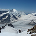 Aletschhorn, Aletschgletscher und die Lötschenlücke