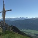Blick in die Stubaier Alpen; auf dem Schafjoch hat man seine Ruhe, ein herrlicher Aussichtspunkt