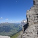 Grindelwald - mit Wetterhorn udn Gleitschirmflieger
