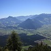 Blick ins Alpbachtal und Zillertal.