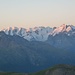 Morgenrot über der Bernina