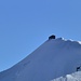 Ein erster Blick zur Signalkuppe mit dem Rif. Regina Margherita, der höchsten bewirteten Hütte Europas