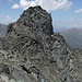 ein letzter Blick zurück; ersterstiegen wurde der Berg von Ludwig Purtscheller und J. Kindl am 16. August 1890