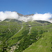 Garde de Bordon auf der gegenüberliegenden Talseite des Val d`Anniviers.