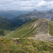 Blick über den Nordgrat und ins Val Chaschanella