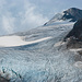 Il ghiacciao del similaun con gli escursionisti