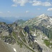 ein letzter grosser Rundblick in dieser Tourenwoche - vom Omeshorn bis zur Braunarlspitze