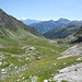 Val d'Aosta (da Baou comincia la risalita verso la Fenêtre de Ferret)