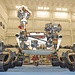 Der Rover "Curiosity"

Image Credit: NASA/JPL-Caltech taken during mobility testing on June 3, 2011, this image is of the Mars Science Laboratory rover, Curiosity, inside the Spacecraft Assembly Facility at NASA's Jet Propulsion Laboratory, Pasadena, Calif.

