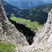 Nesselwängle vom "Friedberger Klettersteig" aus gesehen