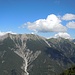 Benachbarte Berge hinterm Gramaiser Tal, vom Felix überschritten: Lichtspitze, Zirmebenjoch und der Seitekopf