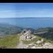 Gipfel-Panorama mit Genfersee