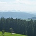 Blick vom Restaurant Gottschalkenberg in die Berge