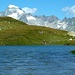 Il lago Jost con il Galenstock sullo sfondo