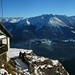 Aussicht von der sehr schön gelegenen Augsburgerhütte (2289m) auf den Kegelkopf (2837m).