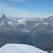 Matterhorn, Dent Blanche und Obergabelhorn