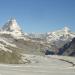 Links das [http://www.hikr.org/tour/post3751.html Matterhorn 4478m] und rechts die Dent Blanche