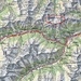 Übersichtskarte mit Parseierspitze (3036m; rote Ellipse).