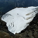 Vom P. 3488 m zwischen den Barrhörnern ergibt sich dieser schöne Tiefblick auf den Unteren Stelligletscher.