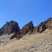 eindrückliche Landschaft und Felsriffe vor dem Majinghorn