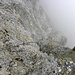 Via dei Camosci, oder leichter Klettersteig(A) am Ostwand des Porze,2599m.
