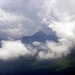 Monte Peralba, oder Hochweisstein,2694m,in den Wolkenferne.Vor drei Jahren(28.06.2009) war ich dort, am Gipfel.