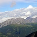 Mit Zoom,Eggenkofel Doppelgipfel(2591m)-mittelinks(also in Juni 2009 war ich dort), Spitzkofel(2717m)-mitterechts und Kreuzkofel(2694m)-rechts.