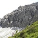 Bewundernd die Nordwand des Porze,2599 m.Meine Frau bedauert auch heute,das ist sie  nicht den Gipfel aufgestiegen.