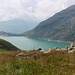 Alle 13:30 siamo di ritorno al lago di Montespluga, mezzoretta di relax al sole, ed il rientro quest'oggi è previsto per merenda.