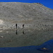 Spiegelung im See bei der Fuorcla digl Leget