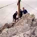 Micha, ich und ROlf auf dem Gipfel der Regalmspitze